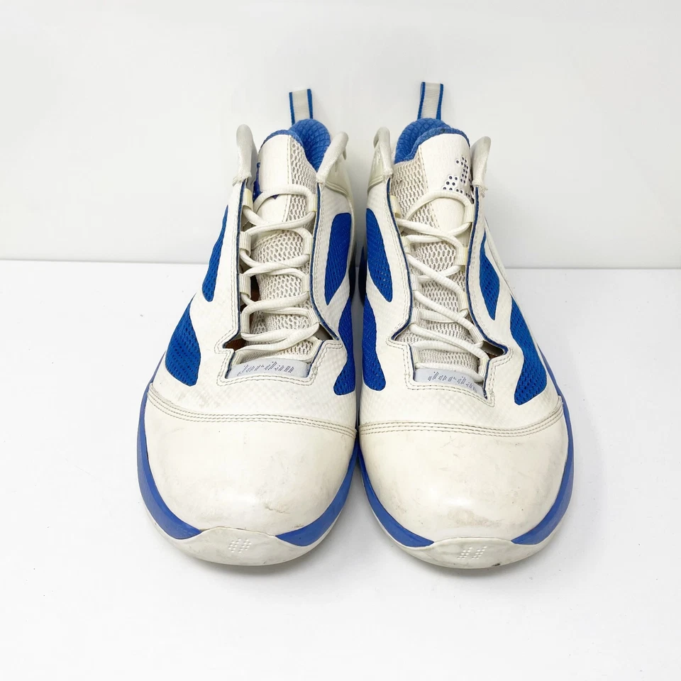 Nike Mens Jordan 2011 Q Flight 454486-104 White Basketball Shoes Sneakers 11.5 - Image 3 of 4