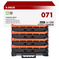 4PK CRG-071 Toner For Canon 071 ImageClass LBP121dn MF272dw MF273dw MF274dn