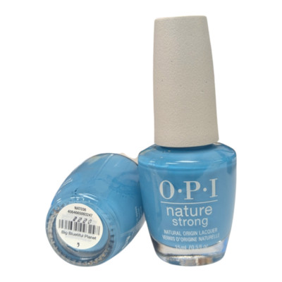 OPI Nature Strong Vegan Nail Lacquer - Big Bluetiful Planet - 0.5 fl oz.