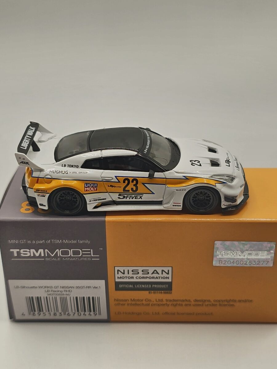 Mini GT Nissan R35 LBWK-Silhouette Works GT 35GT-RR Ver.1 LB Mini GT Nissan R35 LBWK-Silhouette Works GT 35GT-RR Ver.1 LB