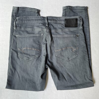 Mavi Jeans Jake Slim Leg Pant Mens size 30 x 28 Rugged Denim Stretch Gray Grey