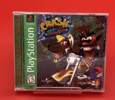 CTR: CHRASH BANDICOOT WRAPED GREATEST HITS (SONY PLAYSTATION 1, PS1, 1999)