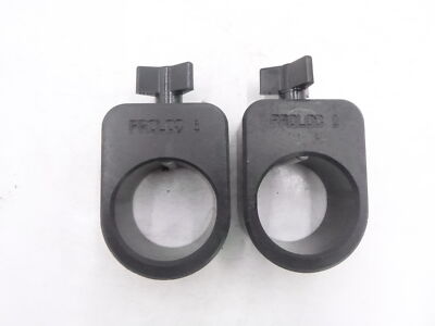 2 Pack ProLoc 1 Olympic Barbell Collars Black