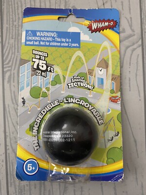 Wham-o The Incredible Superball Zectron 2012 New Sealed  WHAMO