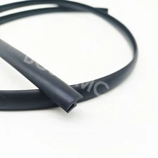 1.7m Car Front Windshield Wiper Panel Hood Rubber Seal Strip Moulding Decoration