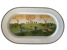 Villeroy & Boch DESIGN NAIF OVAL SERVING PLATTER