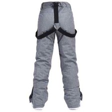 Waterproof Snow Pants for Men and Women, Snowboard Strap Trousers Windproof Suit