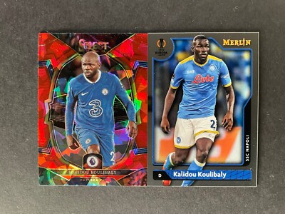 Kalidou Koulibaly '22 Select Terrace Red Ice + '22 Merlin base - PWE!
