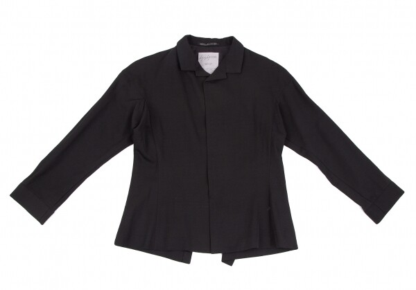 ジャケット・アウター Yohji Yamamoto Wool Gabardine Coat WASHER WOOL GABARDINE SLIM LONG JACKET – THE SHOP YOHJI YAMAMOTO