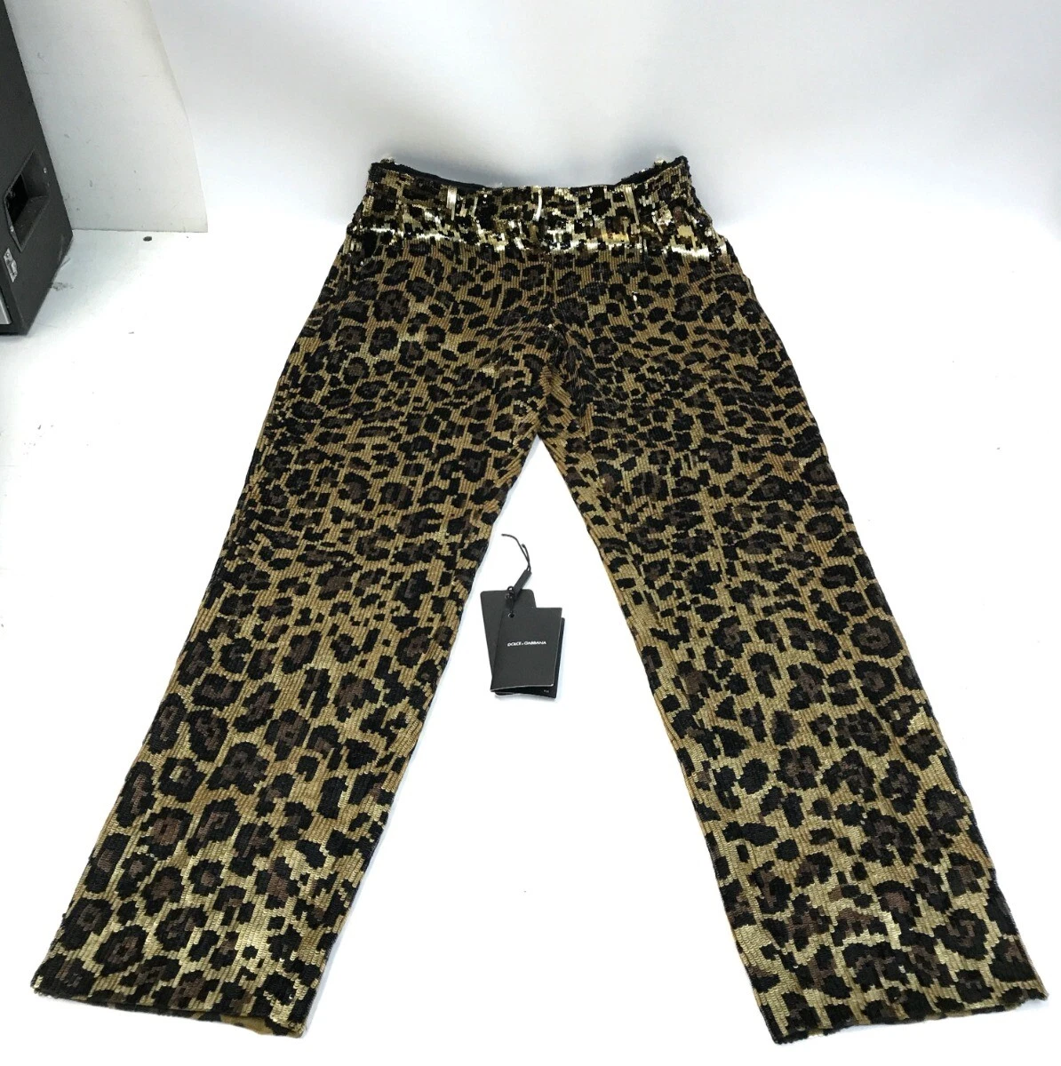 Dolce&Gabbana Gold Pants for Women for sale | eBay
