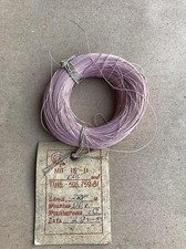 0,05mm  Cable MP16-11 heat-resistant copper wire USSR NOS lot of 50Meters