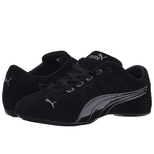 puma women's soleil v2 suede patent sneaker