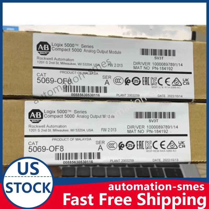 Newest Factory Sealed AB 5069OF8 Compact 5000 Analog Output Module eBay