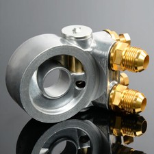 Fits For Oil Filter Cooler Sandwich Plate Adapter An10 80 Deg 176 F Thermostat