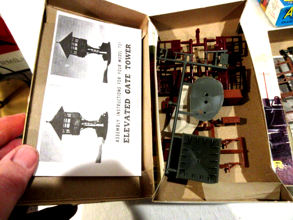 4-Vintage Atlas HO Scale Buildings in Original Boxes Unbuilt NIB | eBay