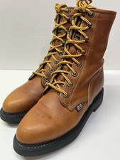 ✨Justin (Sz 6 B) USA MADE! Brown Roper Style Cowboy Boots Womens Style L0762✨