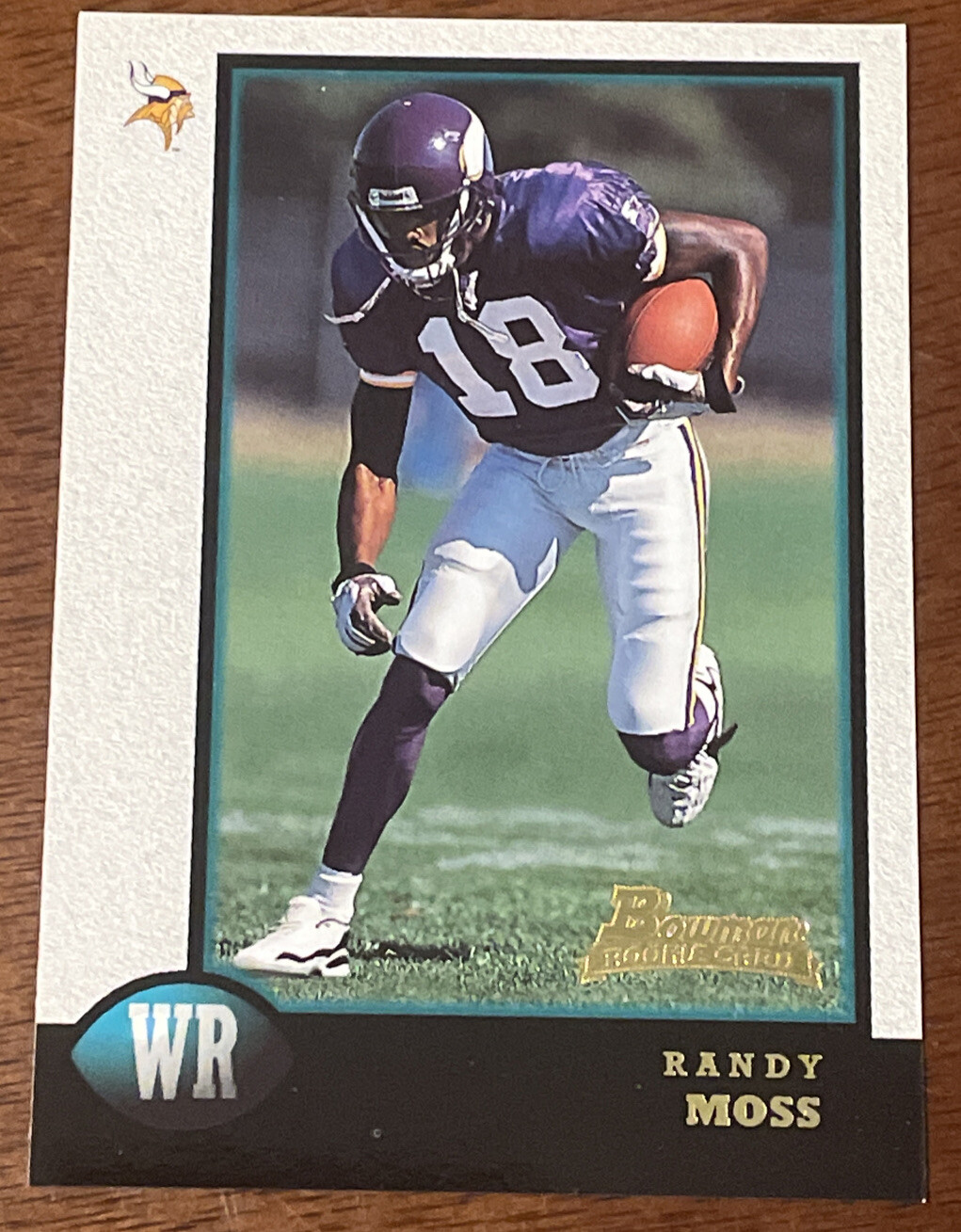 1998 Bowman Randy Moss RC #182