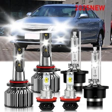 For Toyota Camry 2012-2014 LED HID Headlight Bulb Hi/Low+Fog Light Combo 6500K