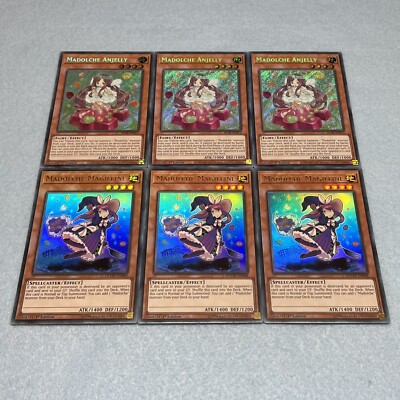 Yugioh Madolche 16 Card Deck Core Anjelly Magileine Tiaramisu Puddingcess  NM | eBay