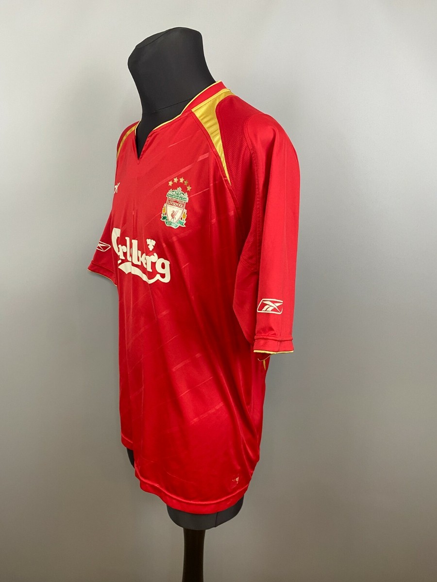 LIVERPOOL 2005 2006 LUIS GARCIA HOME SHIRT FOOTBALL SOCCER JERSEY