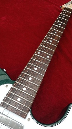 GRECO WST-STD Telecaster type Green W/Gig bag Electric Guitar Used From Japan - Picture 6 of 9