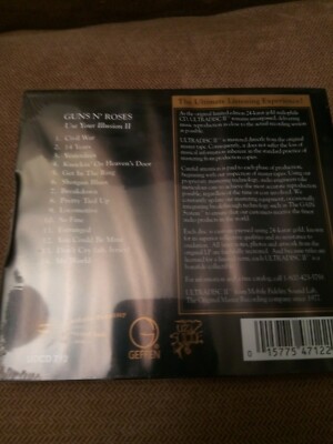 Guns N' Roses / Use～ Ⅱ GOLD SIGNATURE CD Guns N' Roses Use Your Illusion II MFSL 24kt Gold CD