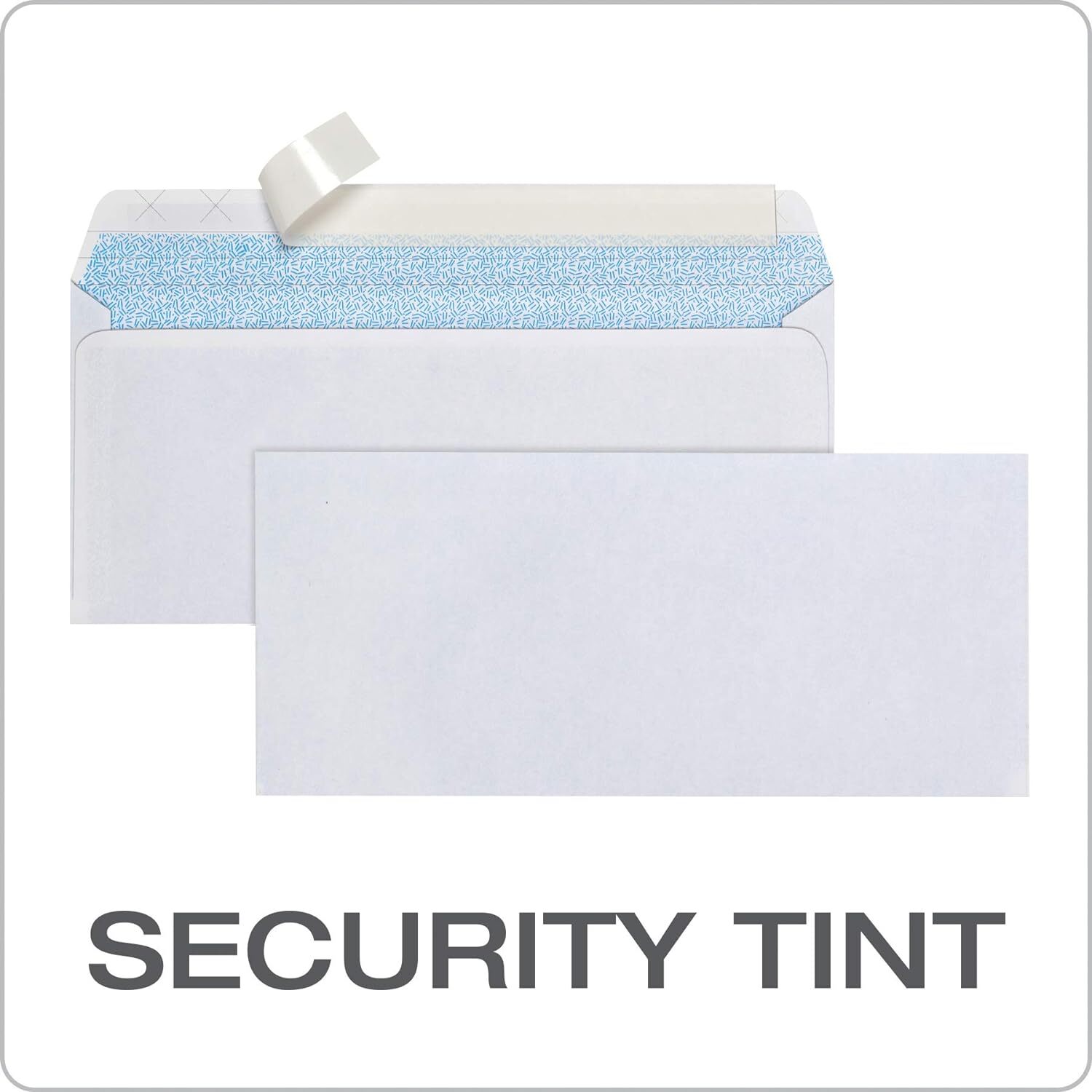 Columbian 10 Security Envelopes, 500/Box, No Window, 41/8 X 91/2