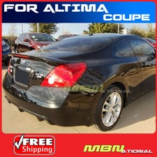Spoiler For 08-13 Nissan Altima 2dr Coupe Flush Mount Primer Abs Rear Trunk Aero Spoiler For 08-13 Nissan Altima 2dr Coupe Flush Mount Primer Abs Rear Trunk Aero