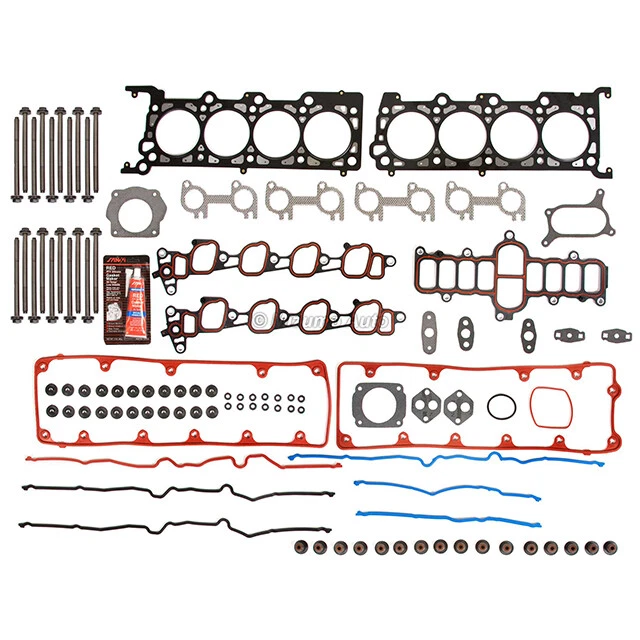 Head Gasket Bolts Set Fit 02-11 Ford Crown Victoria Lincoln Mercury 4.6 SOHC 9VW - Image 2 of 4