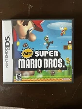 New Super Mario Bros. Nintendo DS Case & Manual Only (NO GAME)
