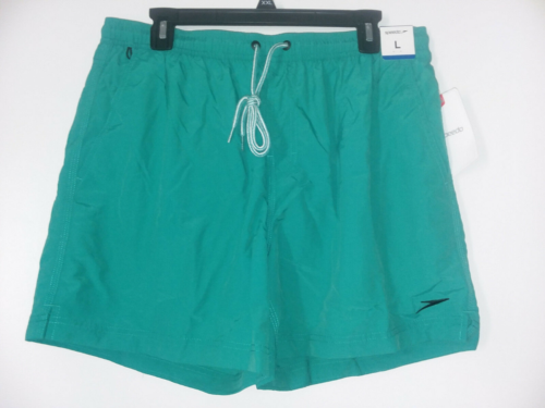 Pantalones cortos de voleibol Speedo para hombre Sun Ray de 5 pulgadas baúles de baño, verde Kelly, M - Imagen 2 de 3