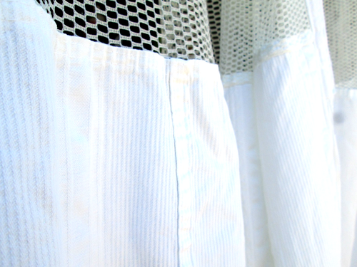 LOT OF 4 - Medical Curtain - FOR Hospital/Clinic - WHITE Cotton, Approx. 84x82" - 第 1/10 張圖片