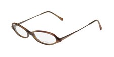 NEW VERA WANG V46 EYEGLASSES FX 50-15-135 FULL-RIM ITALY CAT EYE METAL  PLASTIC