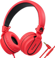 950 On-Ear Wired Headphones for Kids for School W/Mic & 3.5Mm