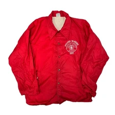 Iron City Beer Pittsburgh PA Mens Red Jacket Size M