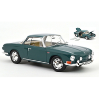Volkswagen Karmann Ghia 1500 1963 Green 1:18 Norev Auto Stradali -D- Neues Model