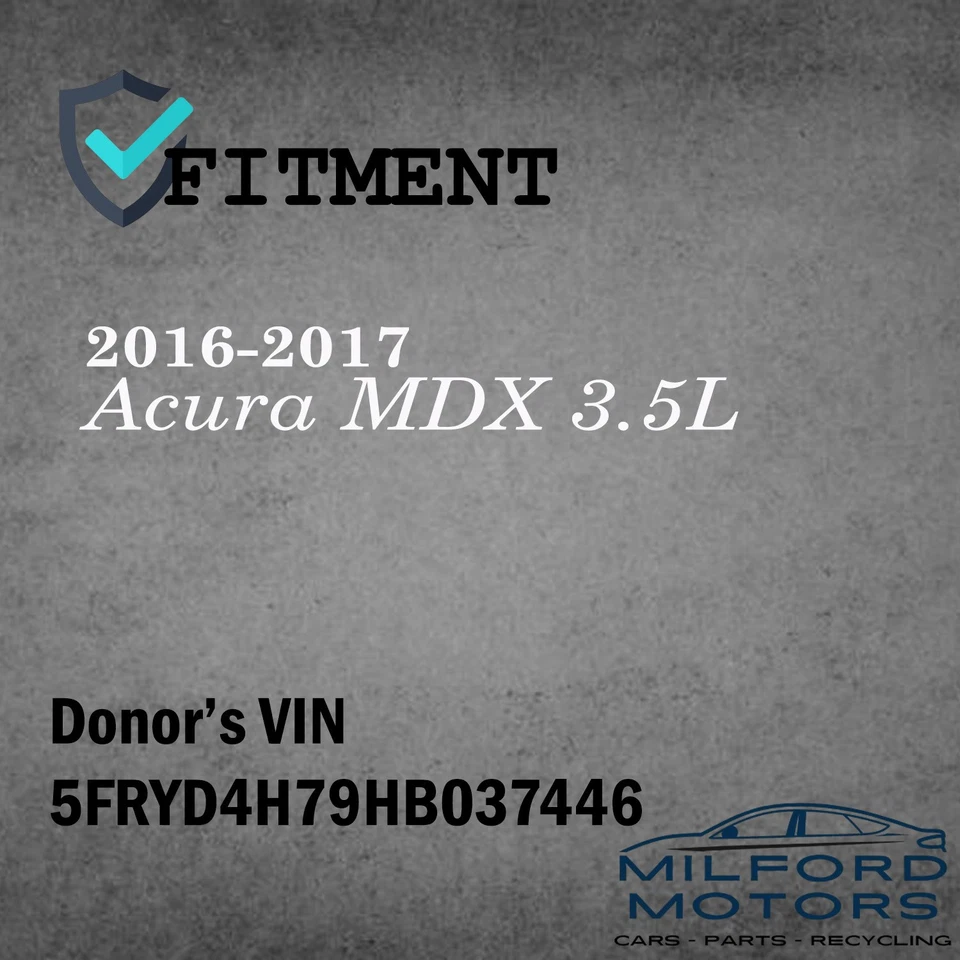 Cabezal/grupo de velocímetro de instrumento compatible con Acura MDX 2016-2017 3,5 L AWD Foto 4 de 4