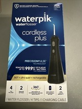 Waterpik WP-462 Waterflosser Cordless Plus - Black NEW SHIPS FAST