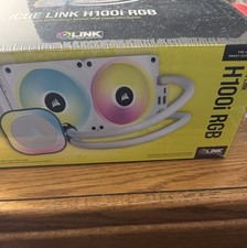 Corsair iCue Link H100i RGB 240mm Extreme Performance Liquid CPU Cooler White