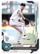 Kade Anderson Mariners Debut 2026 MLB Topps N...