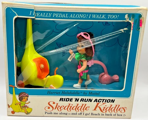 Liddle Kiddles Harriet Helididdle Helicopter 1967 Mattel NRFB