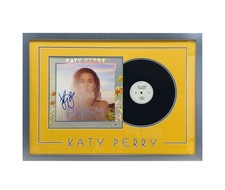Katy Perry Prism Autographed Signed Framed Album LP Record Authentic PSA/DNA COA