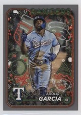 2024 Topps Holiday Silver Glitter Adolis Garcia Adolis García #H46 g1d