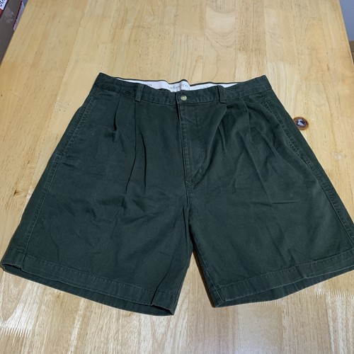 G. H. Bass And Co. Forest Green Men’s 100% Cotton Shorts Size 36
