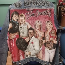 WRESTLING RARE BRAND NEW MIDNIGHT & RNR EXPRESS JACKET NWA/WCW/WWF/MID SOUTH