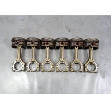 1996-2000 BMW E36 M3 Z3M S52 Engine Piston and Connecting Rod Set of 6 143k OEM