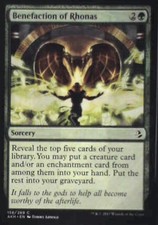 Benefaction of Rhonas - Amonkhet: #156, Magic: The Gathering Nm C259