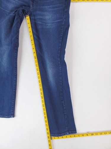 Lucky Brand Jeans Mens 30x30 Blue 121 Slim Straight Medium Wash Stretch Denim - Picture 14 of 16