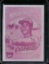 2025 Topps Shoebox Treasures by Andy Friedman #44 Ernie Banks Bubblegum Foil
