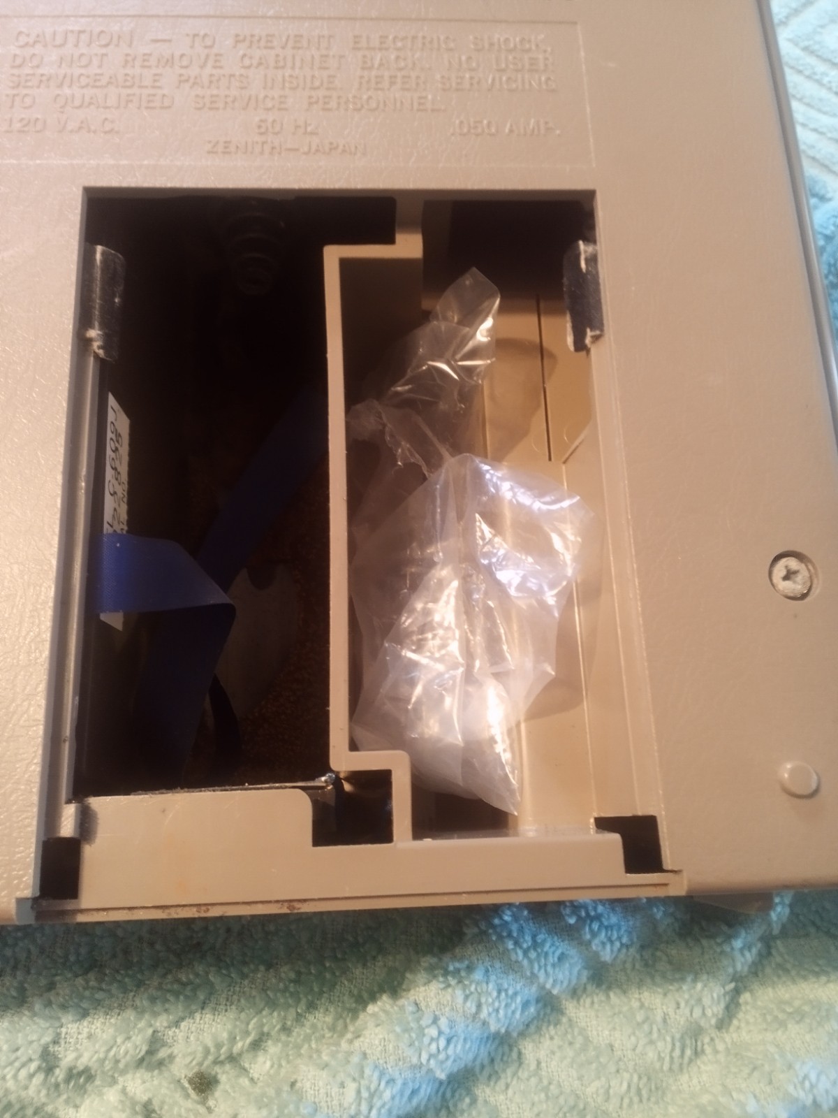 Vintage Zenith Tape player /  Recorder,  Model , C-609 J ,